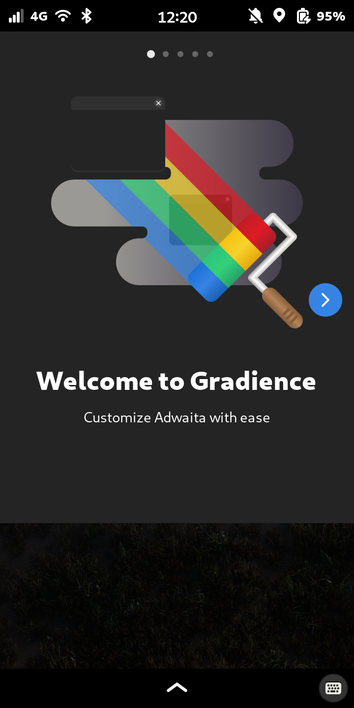 Screenshot of Gradience