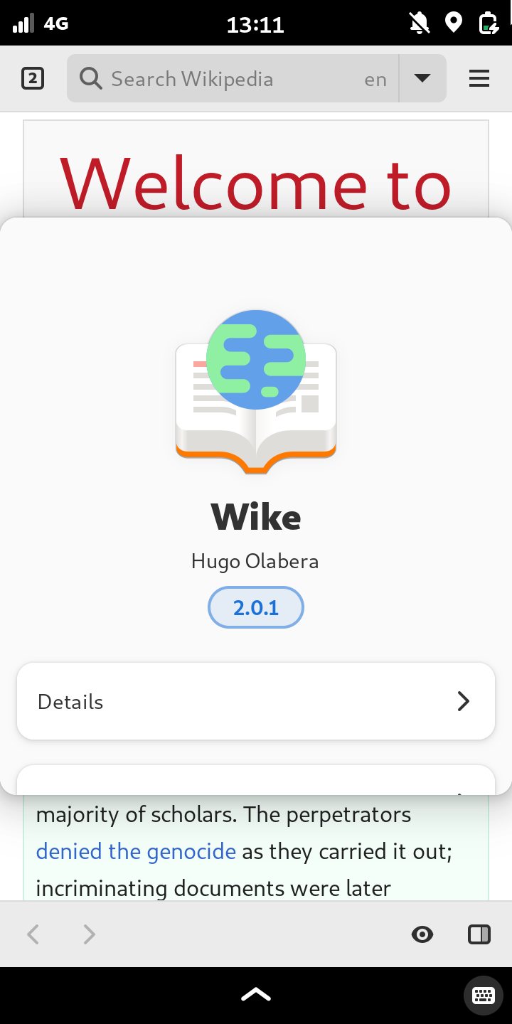 Screenshot of Wike