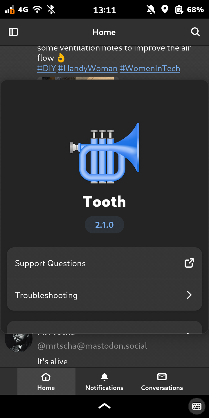Screenshot of Tooth