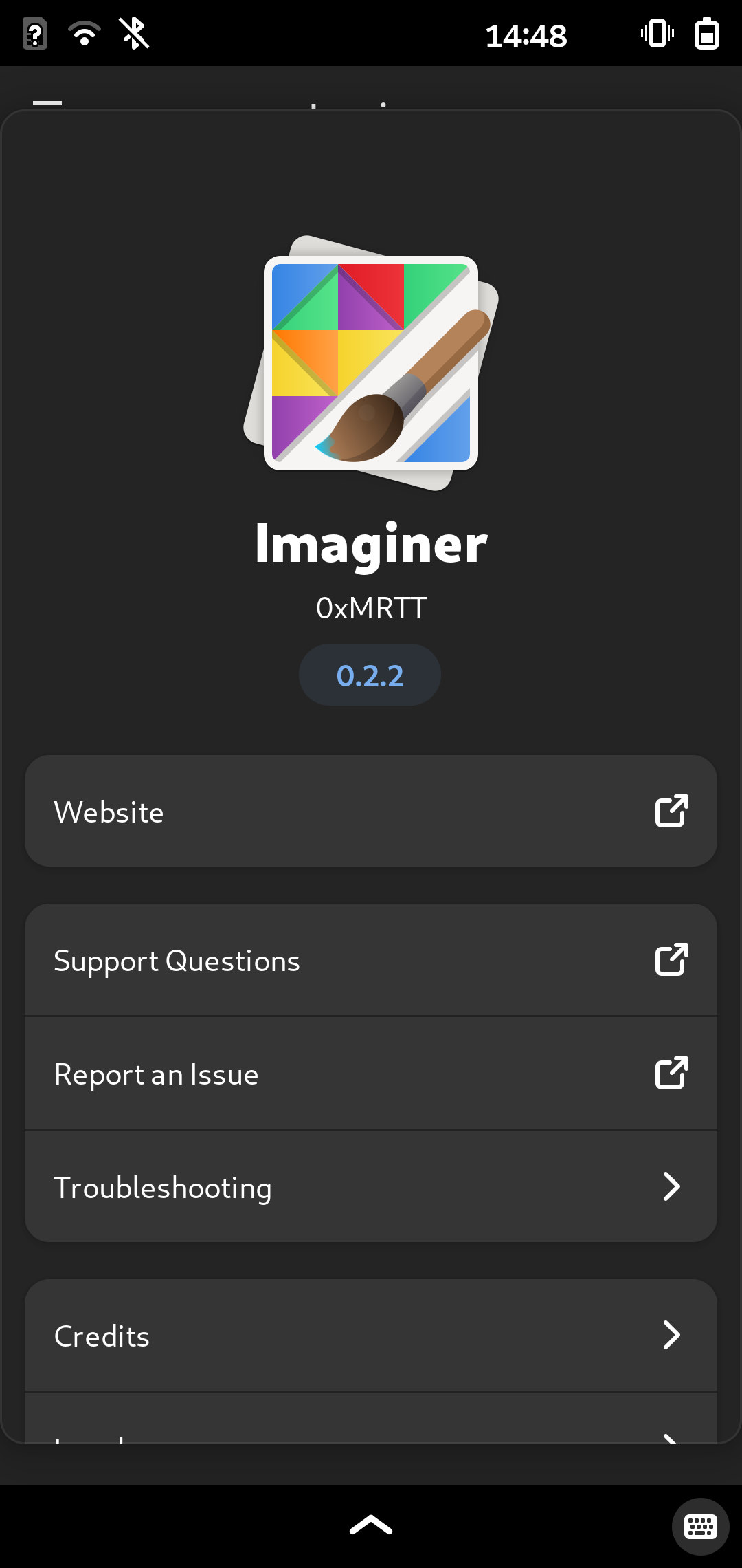 Screenshot of Imaginer